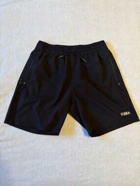 LSKD Mens Shorts Black Medium